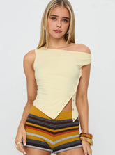 Karre Off The Shoulder Top Lemon